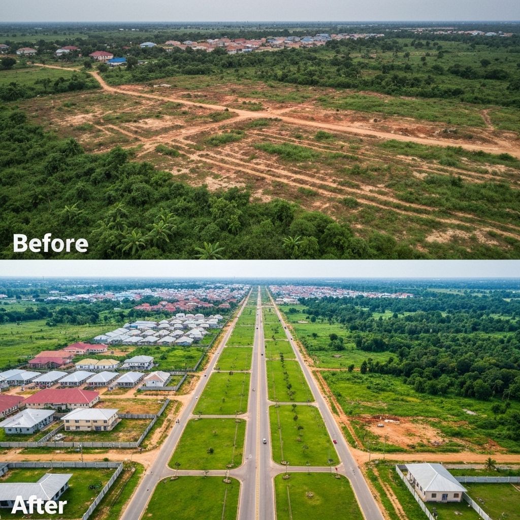 Land development comparison